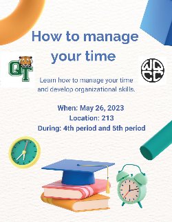 How to manage time